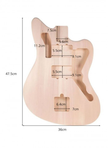 Wooden Electric Guitar Body