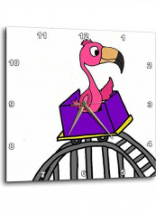 Printed Wall Clock Multicolour 15x15inch