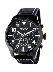 Men's Leather Analog Wrist Watch 3545G7NNN
