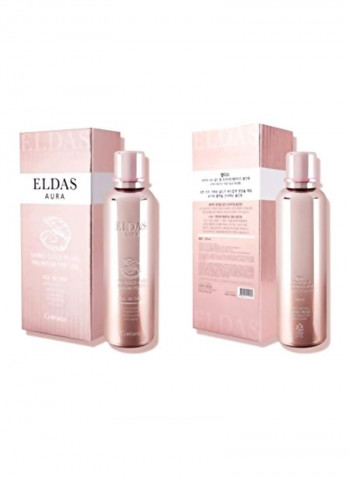 Eldas Aura Shine Gold Pearl Premium Peptide All In One Serum 3.38ounce