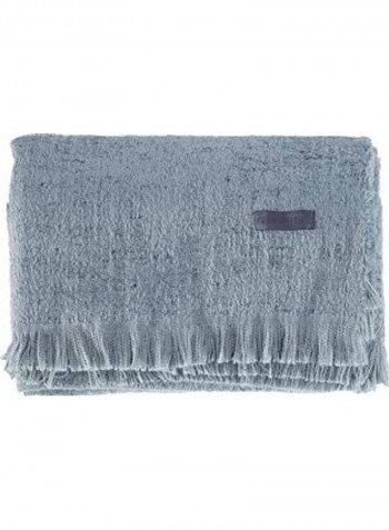 Greta Throw Blanket Combination Blue 200x220cm