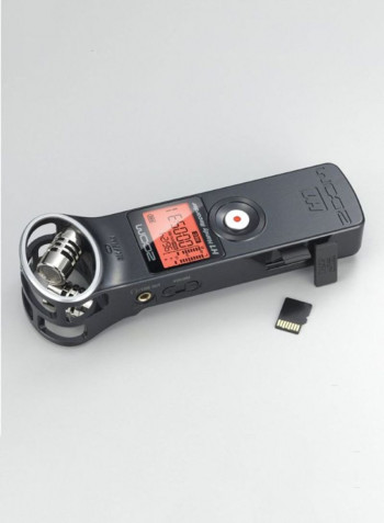 Ultra-Portable Digital Audio Recorder Black/Silver