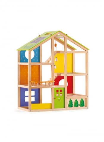 All Season Wooden Doll House