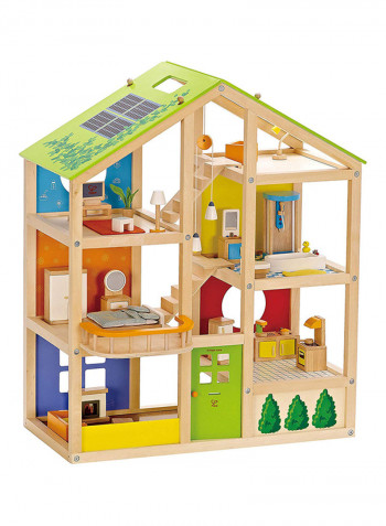 All Season Wooden Doll House