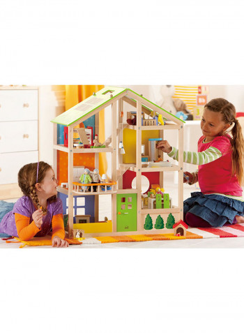 All Season Wooden Doll House