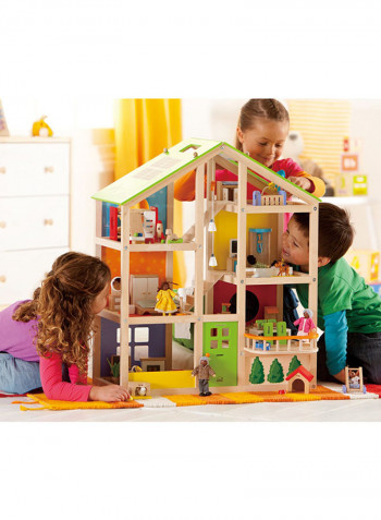 All Season Wooden Doll House