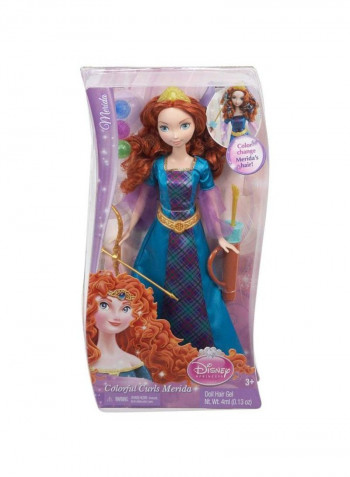 Disney Princess Merida Doll With Accessory Set Y8214
