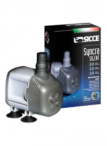Syncra Aquarium Pump Grey/Silver/Black