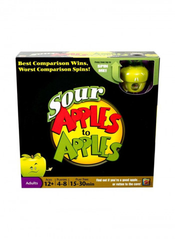 Sour Apples To Apples Card Game T8151