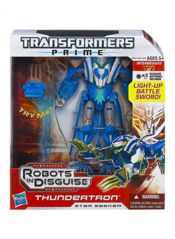 Transformers Prime Robots In Disguise Star Seeker Thundertron Action Figure A0537
