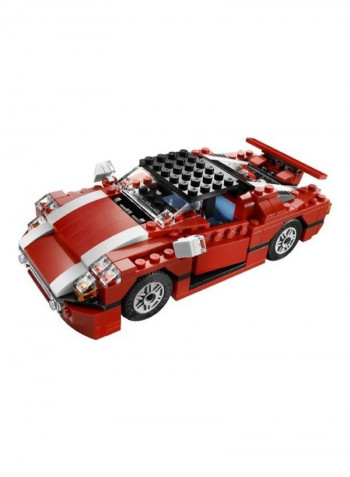 278-Piece Creator Red Building Set