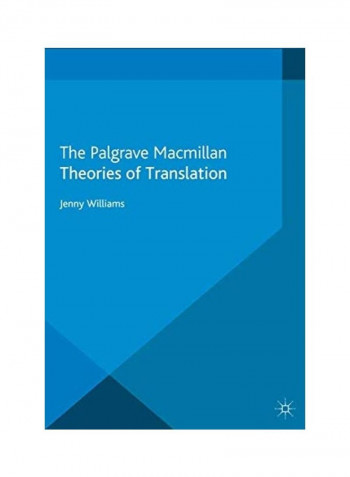 Theories Of Translation Paperback English by Jenny Williams