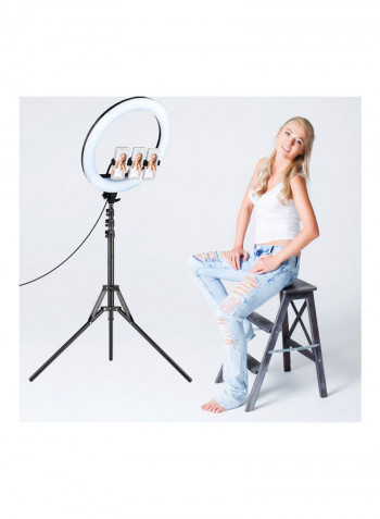 LED Dimmable Ring Light White
