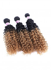 3-Piece Curly Hair Extensions Black/Blonde reviews 3-Piece Curly Hair Extensions Black/Blonde