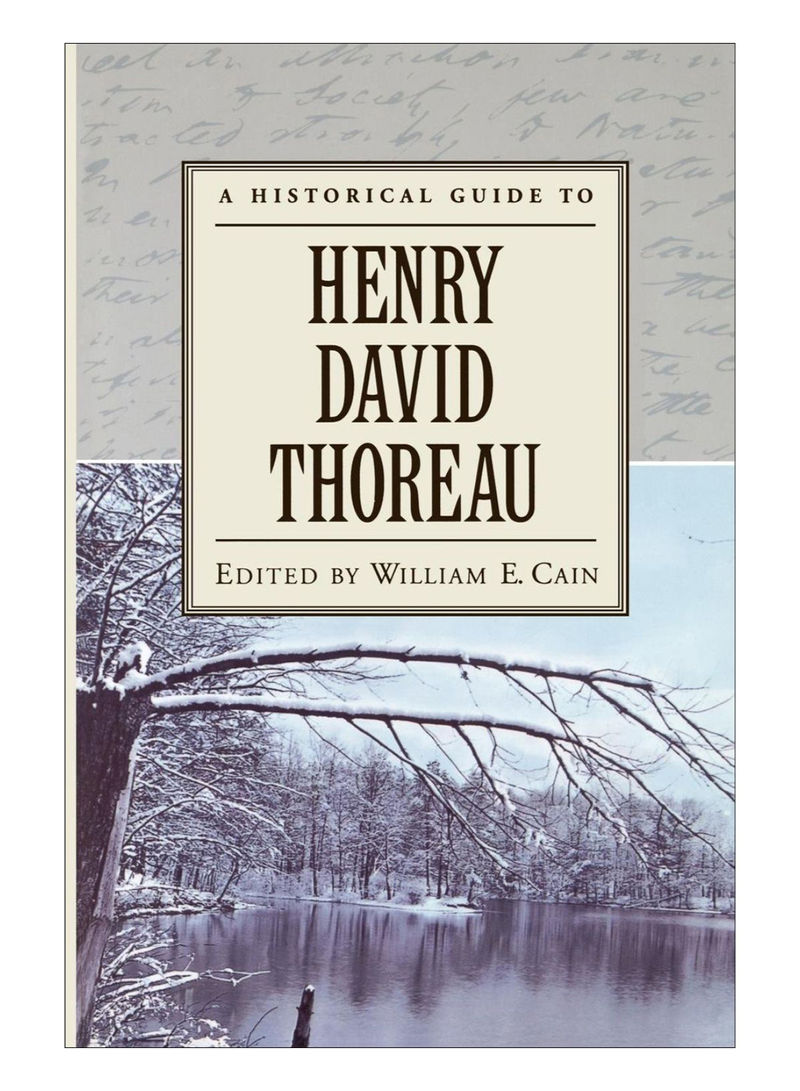 A Historical Guide To Henry David Thoreau Paperback