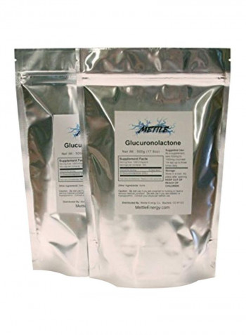D-Glucuronolactone Powder - 2 Packets