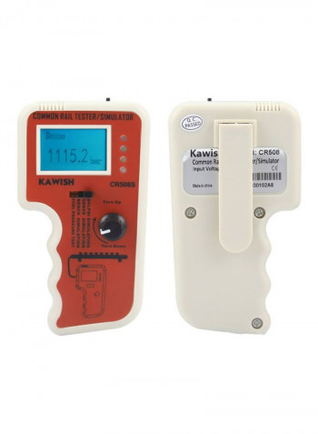 Digital Common Rail Pressure Tester Red 21x7.5x16centimeter