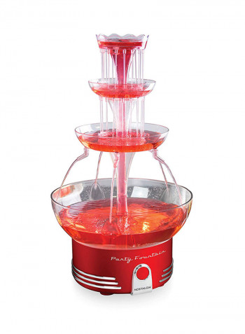 Lighted Party Fountain 1 لتر YTRE987851 أحمر