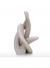 Vines Abstract Resin Statue Beige