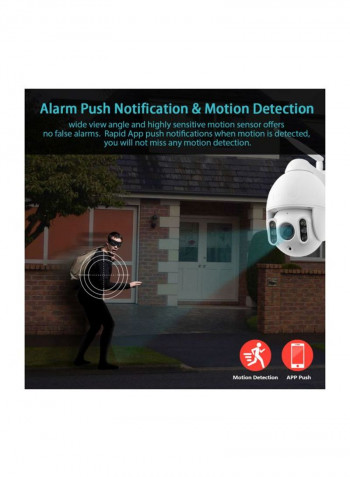 Full-HD Waterproof IP Camera - EU Plug