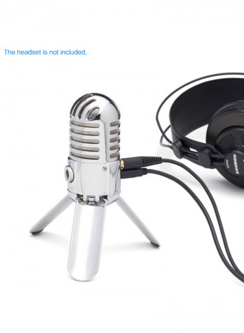 Desktop Recording Condenser Microphone I2370 Silver