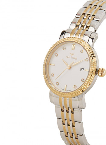 Stainless Steel Analog Watch S12574-1L-3