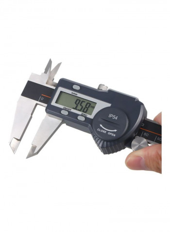 Digital Stainless Steel Caliper Black/Silver