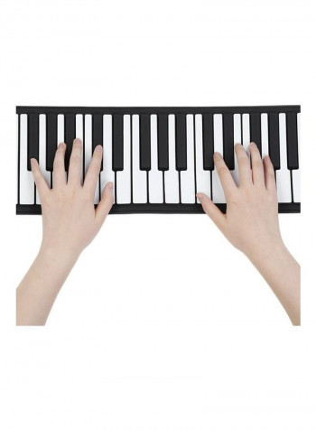 88 Keys Foldable Electronic Soft Keyboard