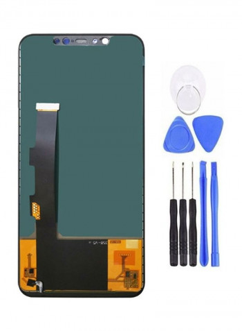 Replacement LCD Display Touch Screen Digitizer Assembly Parts for Xiaomi Mi 8 Black 15x7x0.5cm Black