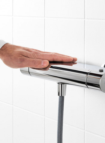 Thermostatic Shower Mixer Silver 265x100centimeter