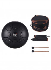 8-Tone Tongue Drum With Mallets & Carry Bag