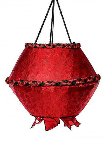 Polka Ceiling Lamp Red