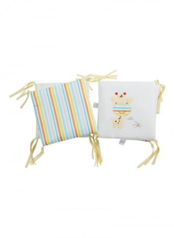 6-Piece/Set Baby's Comfortable Cartoon Pattern Cotton Bedding Bumpers