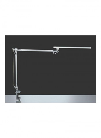 Architect Desk Lamp Silver 21x2.9x7.2inch