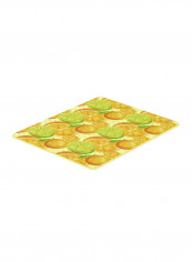 Limes And Oranges Citrus Kitchen Mat Multicolour 16 x 24inch