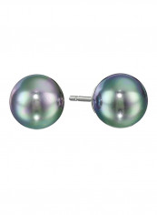 Sterling Silver Pearl Stud Earrings