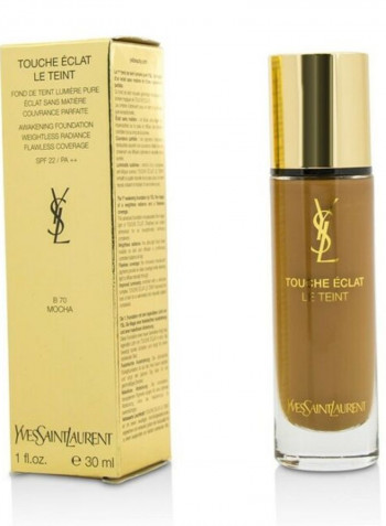 Touche Eclat Le Teint Awakening Foundation SPF 22 B70 Mocha