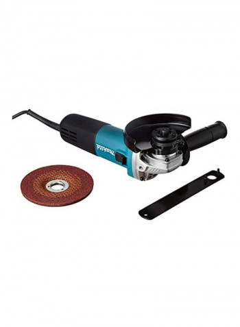 Angle Grinder Black/Blue/Silver 251x118x97millimeter