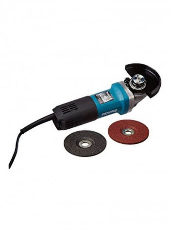 Angle Grinder Black/Blue/Silver 251x118x97millimeter