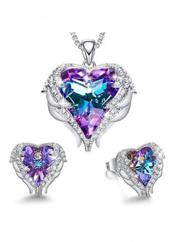 Heart Design Jewellery Set