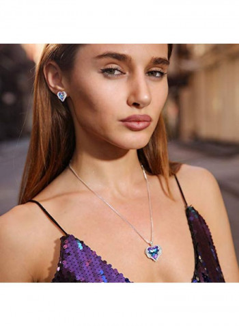Heart Design Jewellery Set