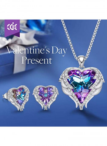 Heart Design Jewellery Set