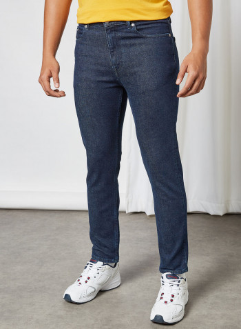 Straight Fit Jeans Oslo Dark Blue Com