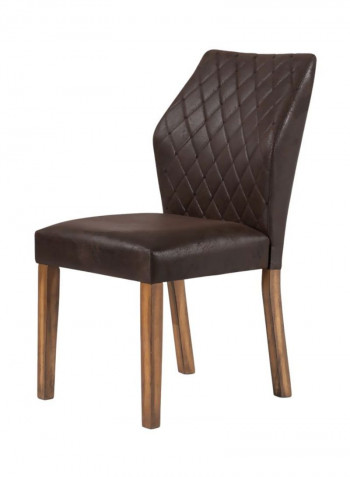 Sunny Wooden Dining Chair Brown 93x60x65centimeter