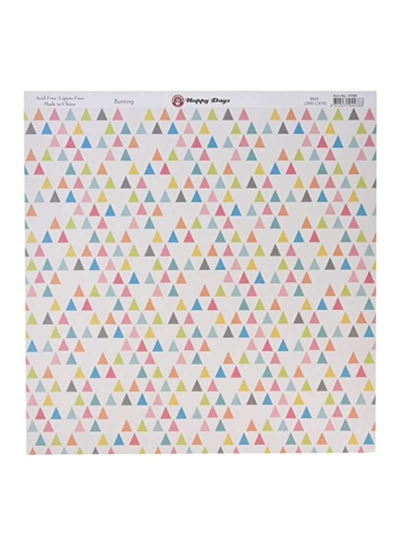10-Piece Happy Days Double-Sided Cardstock
