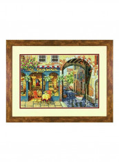 Charming Waterway Counted Cross Stitch Kit Blue/Yellow/Green reviews Charming Waterway Counted Cross Stitch Kit Blue/Yellow/Green