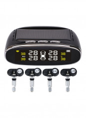 Car TPMS Tire Pressure Digital Solar Energy Monitoring System