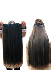 Clip In Natural Human Hair Extension Black reviews Clip In Natural Human Hair Extension Black