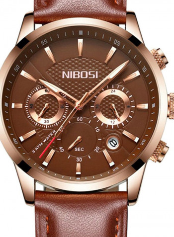 Men's Pointer Display Calendar Pin Buckle Quartz Watch NNSB03701146