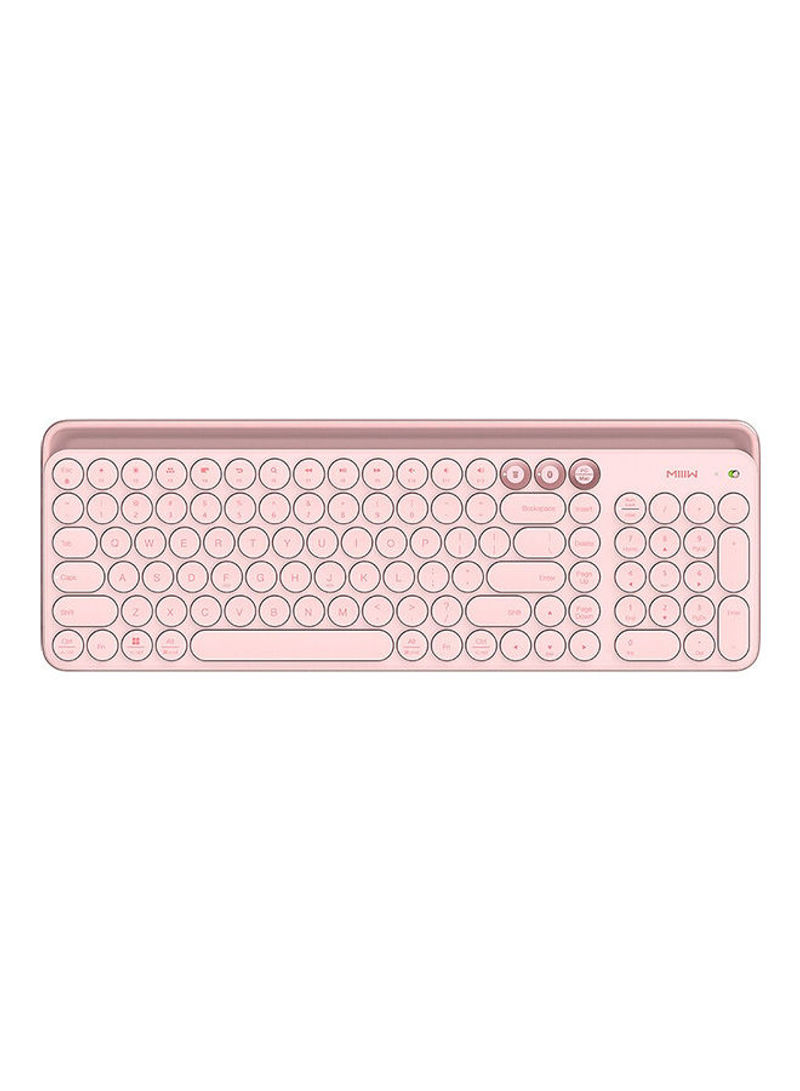 Wireless Dual-Mode Keyboard Pink